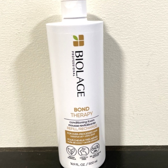 Biolage Bond Therapy Conditioning Foam Refill, coconut oil +citric Acid 16.9 Oz - Picture 1 of 3